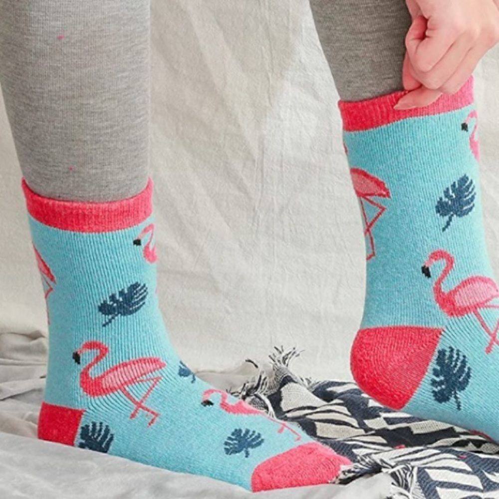 Flamingo socks - Picture 3 of 6
